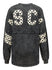 Ladies National Association for Stock Car Auto Racing Checkered Spirit Jersey in Black - Back View
