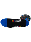 NASCAR Shattered Camo Socks in Red, Black, and Blue - Underneath View