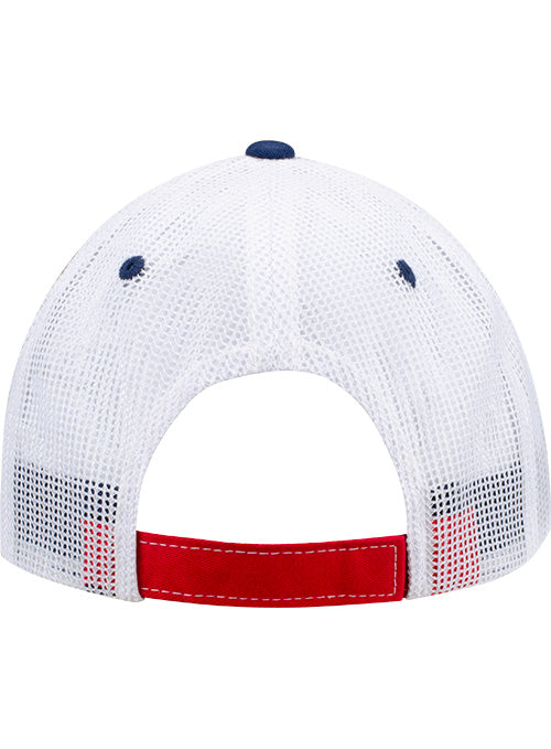 NASCAR Americana Mesh Hat in Red, White and Blue - Back View