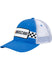 NASCAR Checkered Patch Hat - Angled Left Side View