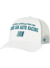 NASCAR Contemporary Clean Up Hat in White - Front Left view