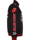 NASCAR x Rolling Stones Racing Jacket in Black - Right Side View