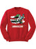 2025 NASCAR Red Christmas Crewneck - Front View