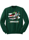 2025 NASCAR Green Christmas Crewneck
