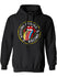 NASCAR x Rolling Stones Racing Hoodie in Black - Front View