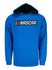 NASCAR Pullover Applique Hoodie in Blue - Front View