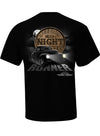 NASCAR Moonshine Midnight Runner T-Shirt in Black - Back View