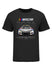 2024 NASCAR Schedule T-Shirt in Black - Front View