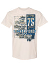 NASCAR 75 Years of Champions T-Shirt - Front View