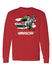 2025 NASCAR Red Christmas Long Sleeve T-Shirt