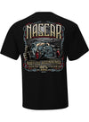 2026 NASCAR Bootleg Beginnings T-Shirt In Black - Back View
