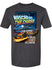 2026 NASCAR Chase Schedule T-Shirt in Black - Front View