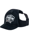 NASCAR Pit Crew Pet Hat in Black - Front left View