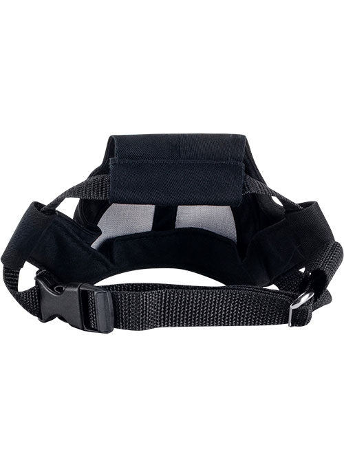 NASCAR Pit Crew Pet Hat in Black - Back View