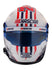 NASCAR Americana Full Size Replica Helmet In Red, White & Blue - Front View
