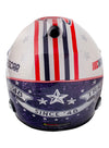 NASCAR Americana Full Size Replica Helmet In Red, White & Blue - Back View