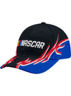 Youth NASCAR Razor Hat in black - Front Left View