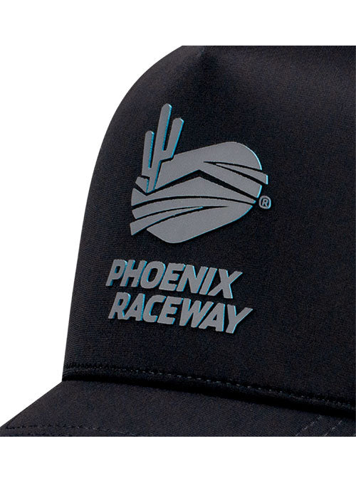 Phoenix Raceway TPU Shadow Hat in Black - Close up View