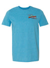 2024 Phoenix Triple Header T-Shirt in Blue - Front View