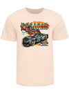 Phoenix Raceway 2026 Quadruple Header T-shirt in White - Front view 