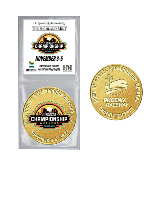 2023 Championship Weekend 2-Sided Coin - Duel Sided View