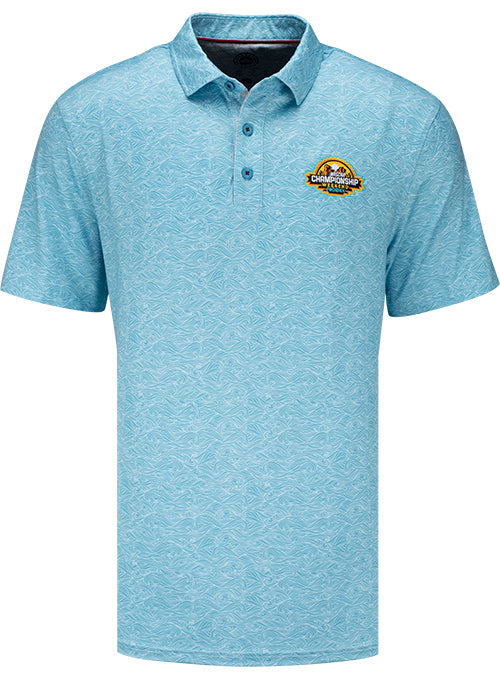 Phoenix Raceway Freemont Wave Print Polo