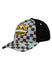 Championship Weekend Checkered Pattern Hat - Angled Left Side View