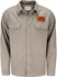 Phoenix Raceway Hamlin Twill Jacket in Brown - Front View