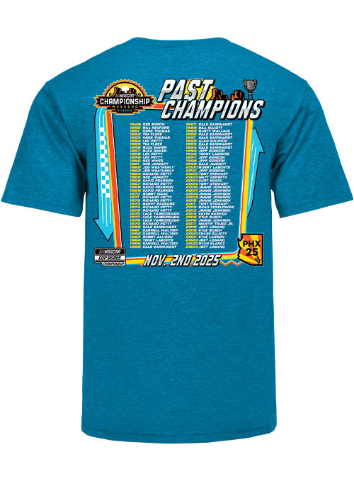 PHOENIX FOOTBALL Tシャツセット Phoenix Raceway 2025 Past Champs T-Shirt | Pit Shop Official Gear