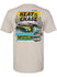 2026 Phoenix Raceway Event T-Shirt in Tan - Back View