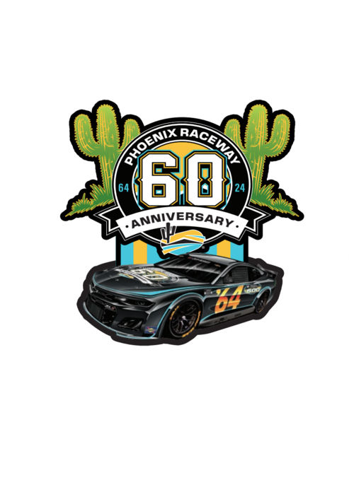 Phoenix Raceway 60th Anniversary Hatpin