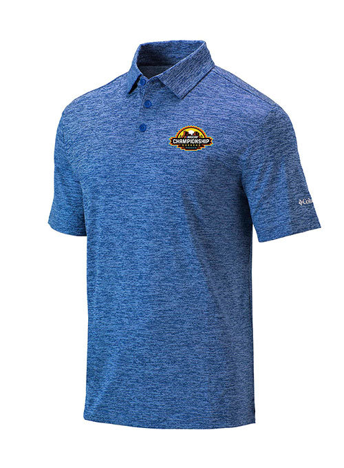 2023 Phoenix Championship Columbia Final Round Polo in Blue - Front View