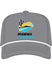 2026 Phoenix Raceway Rope Hat in Grey - Front View