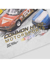 Common Hype x NASCAR Phoenix Raceway Duel T-Shirt in White - Front Detail View