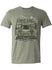 Phoenix Raceway Americana T-Shirt in Green - Front View