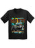 Youth Phoenix Raceway Wild West Car Tee In Black - Front View