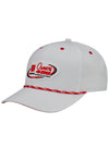 2024 Toyota Owners 400 Auction Hat #400 in White - Angled Left Side View