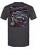 2026 Richmond Raceway Ghost Car T-Shirt in Black - Back View