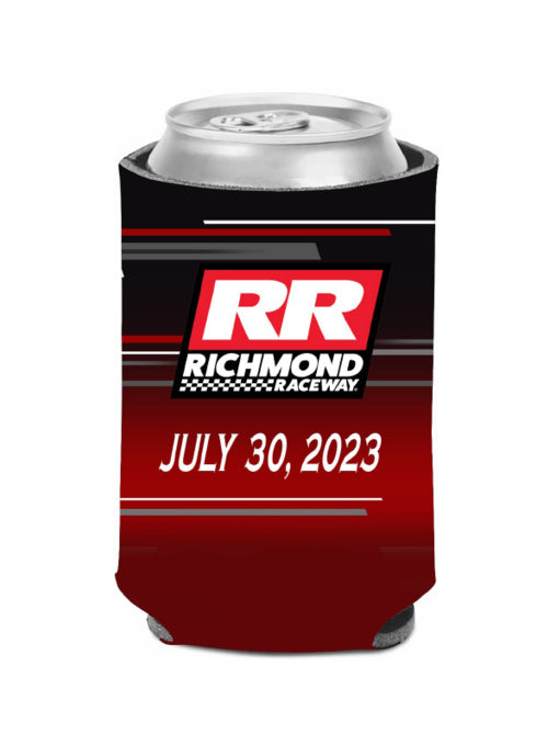 Richmond Spring Race 12 oz Can Cooler - Back View