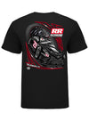 2023 Richmond Raceway Ghost Car T-Shirt in Black - Back View