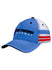 Richmond Striped Meshback Hat in Blue - Angled Left Side View