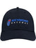 Richmond Raceway 3D TPU Hat in Blue - Front View