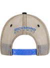 Richmond Raceway Patch Trucker Meshback Hat in Blue - Back View