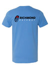 Richmond Raceway Logo Drop T-Shirt in Blue - Back View
