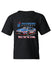 Youth Richmond "Race for the Stars" T-Shirt in Black - Front View