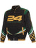 Rolex 24 at Daytona Twill Jacket In Black, Gold & Green - Front View