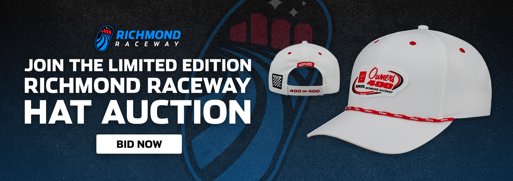 Join the Limited Edition Richmond Raceway Hat Auction - Bid Now