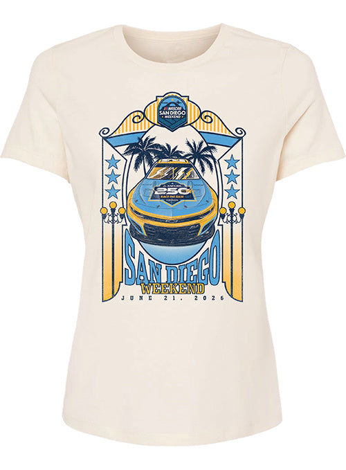 2026 Ladies San Diego Weekend Poster Event Tee