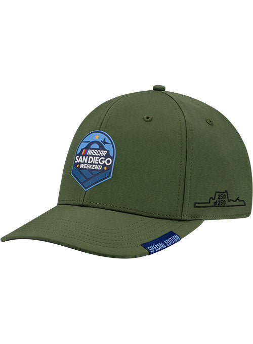 2026 San Diego Weekend Special Edition Hat in Green - Front Left View