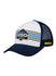 2026 San Diego Anduril 250 Coronado Striped Trucker Hat in White - Front Left View